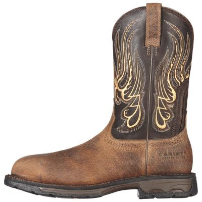 Ariat WorkHog Kahverengi Iş Ayakkabıları Erkek (41899-778)